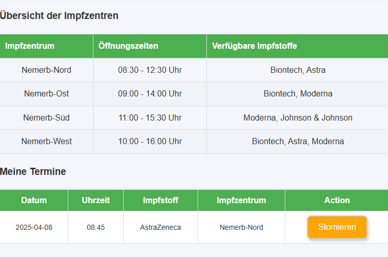 Registrierungsformular